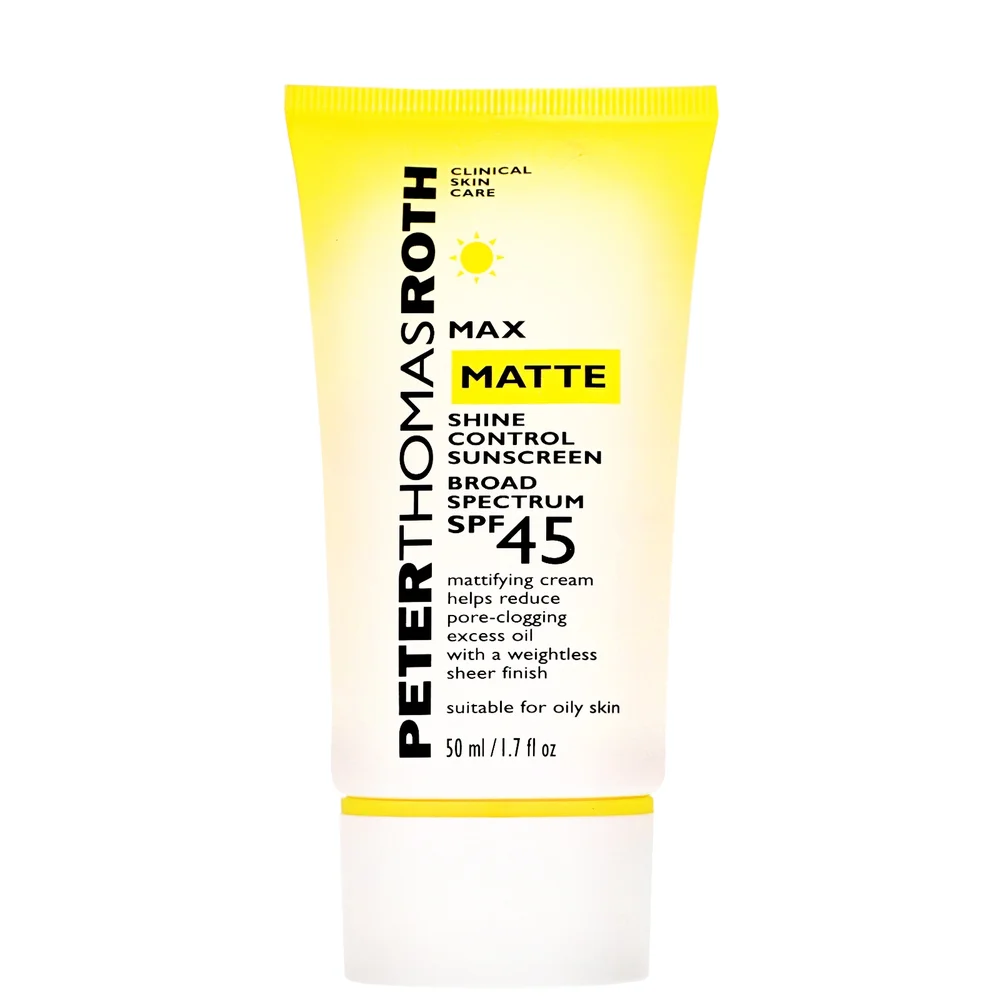 Peter Thomas Roth Max Matte Shine-Control Sunscreen Broad Spectrum SPF45 50ml Image 1