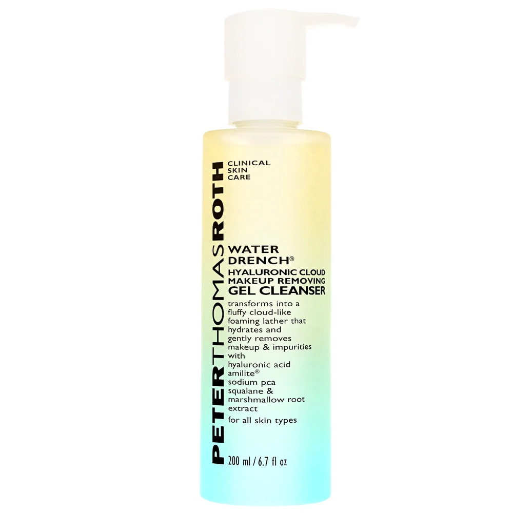 Peter Thomas Roth Water Drench Hyaluronic Cloud Makeup Removing Gel Cleanser 200ml Image 1