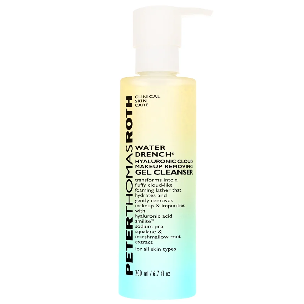 Peter Thomas Roth Water Drench Hyaluronic Cloud Makeup Removing Gel Cleanser 200ml Image 1