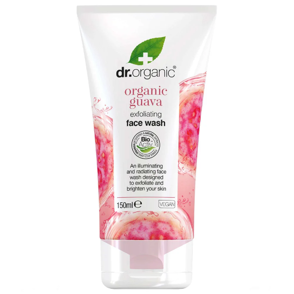 dr.organic Guava Exfoliating Face Wash 150ml Image 1