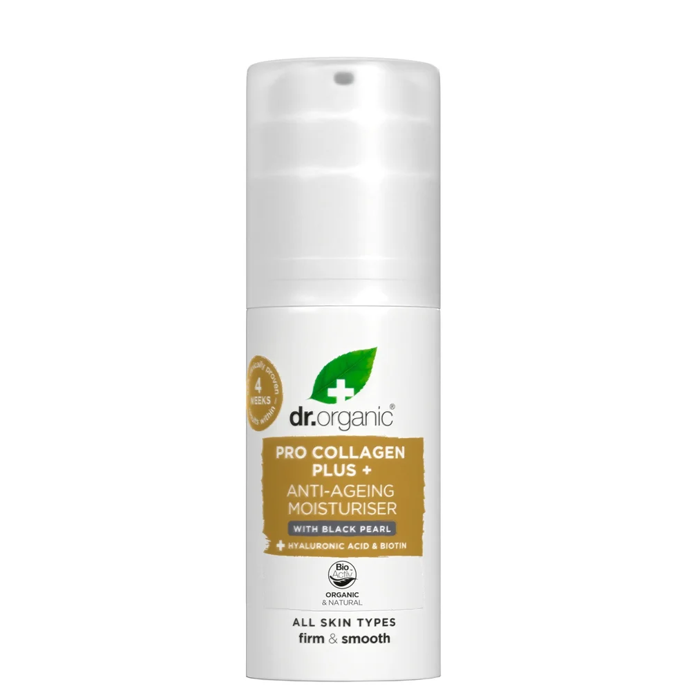 dr.organic Pro Collagen Plus Black Pearl Moisturiser 50ml Image 1