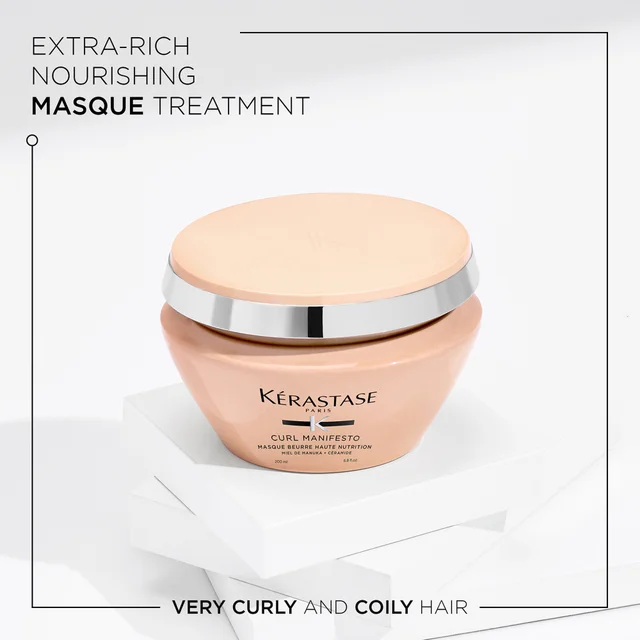 Kérastase Curl Manifesto Masque Beurre Haute Nutrition: Extra-Rich Nourishing Mask 200ml