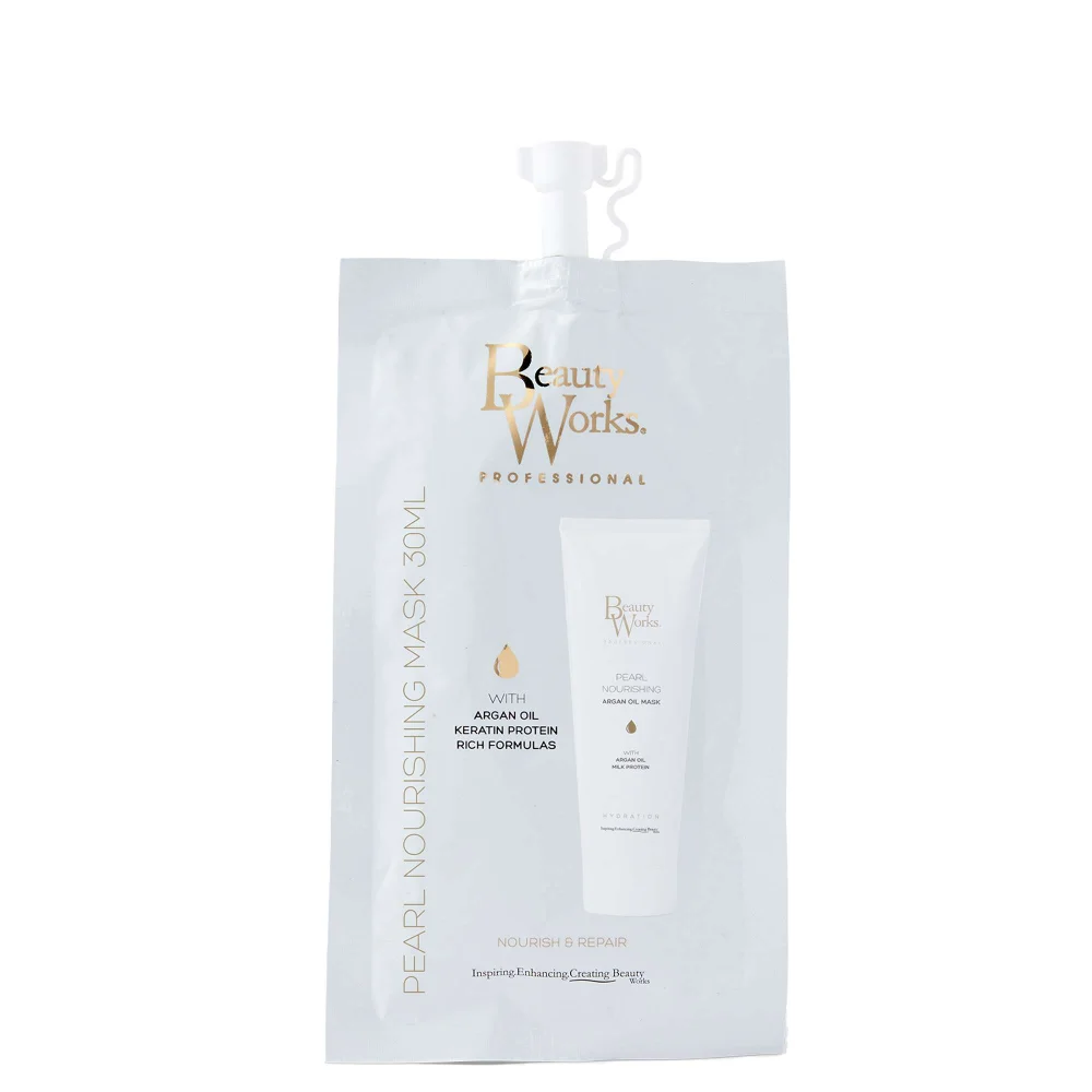 Beauty Works Masks & Oils Pearl Nourishing Argan Oil Mask 30ml Image 1
