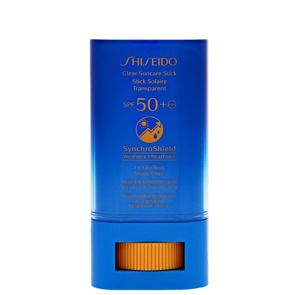 Shiseido Sun Care Clear Sunscreen Stick SPF50+ 20g Image 1