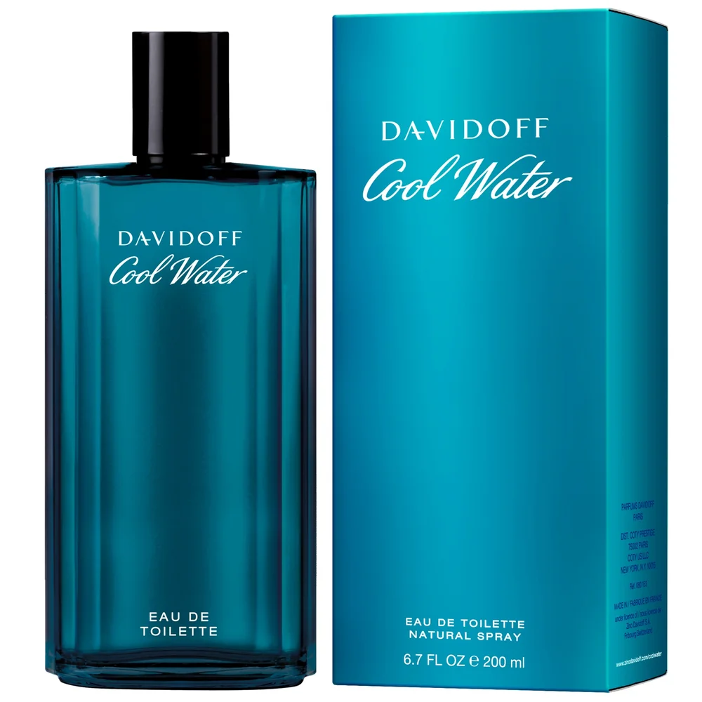 Davidoff Cool Water Man Eau de Toilette Spray 200ml allbeauty