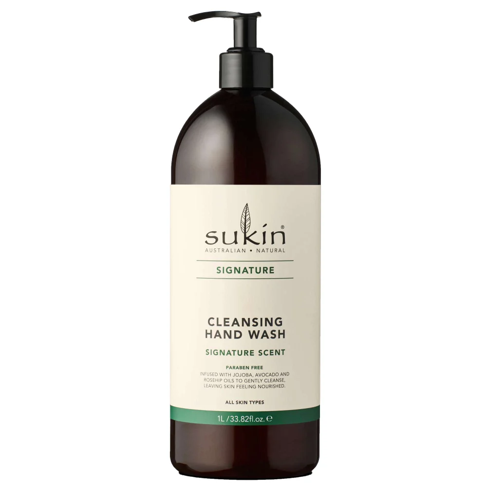 Sukin Signature Cleansing Hand Wash 1000ml Image 1