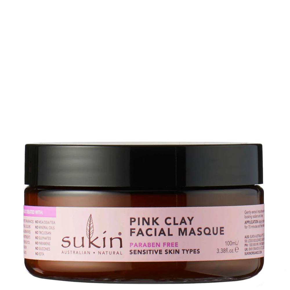 Sukin Sensitive Pink Clay Facial Masque 100ml Image 1