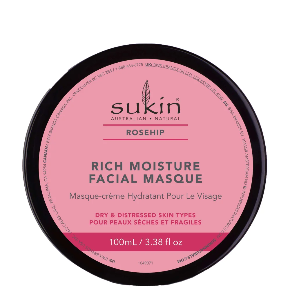 Sukin Rosehip Rich Moisture Facial Masque 100ml Image 1