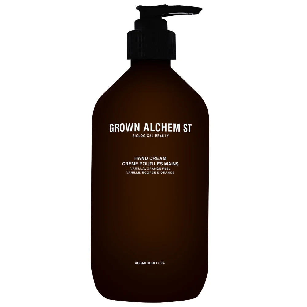 Grown Alchemist Hand Hand Cream: Vanilla + Orange Peel 500ml Image 1