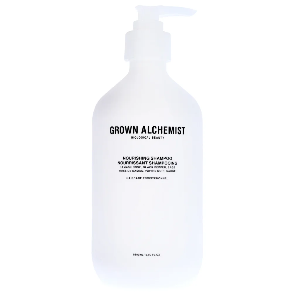 Grown Alchemist Haircare Damask Rose, Black Pepper & Sage Nourishing Shampoo 0.6 500ml Image 1