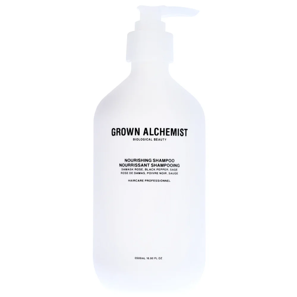Grown Alchemist Haircare Damask Rose, Black Pepper & Sage Nourishing Shampoo 0.6 500ml Image 1