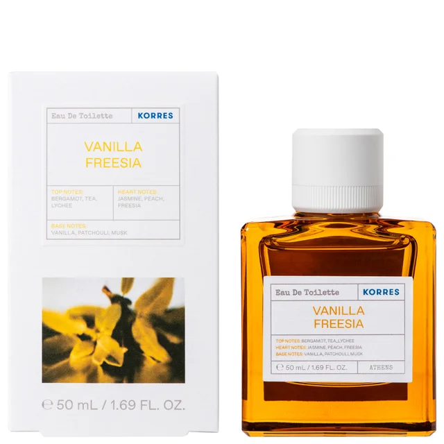 KORRES Vanilla Freesia Eau de Toilette Spray 50ml