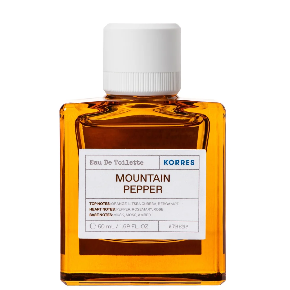 KORRES Mountain Pepper Eau de Toilette Spray 50ml Image 1