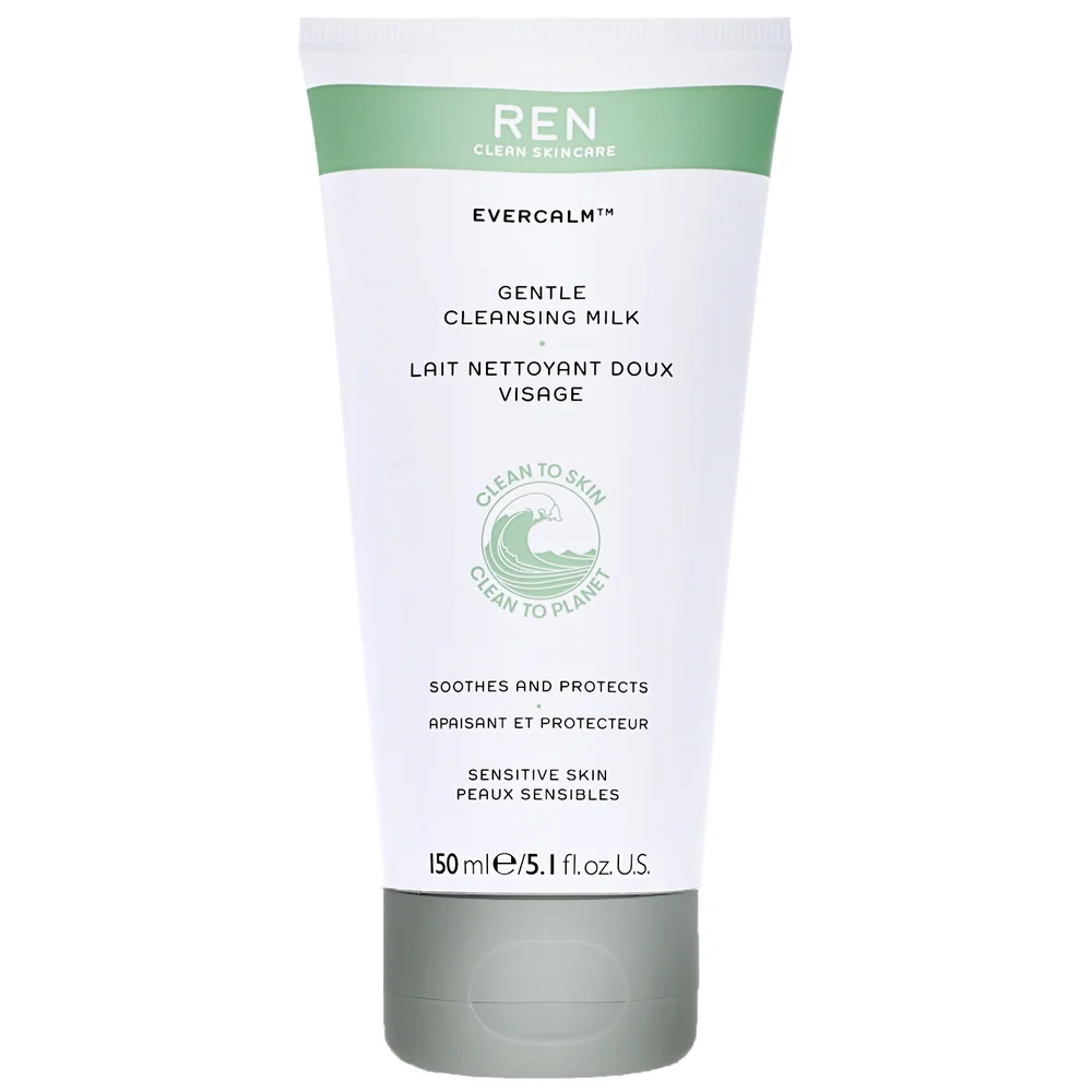 REN Clean Skincare Face Evercalm Gentle Cleansing Milk 150ml / 5.1 fl.oz. Image 1