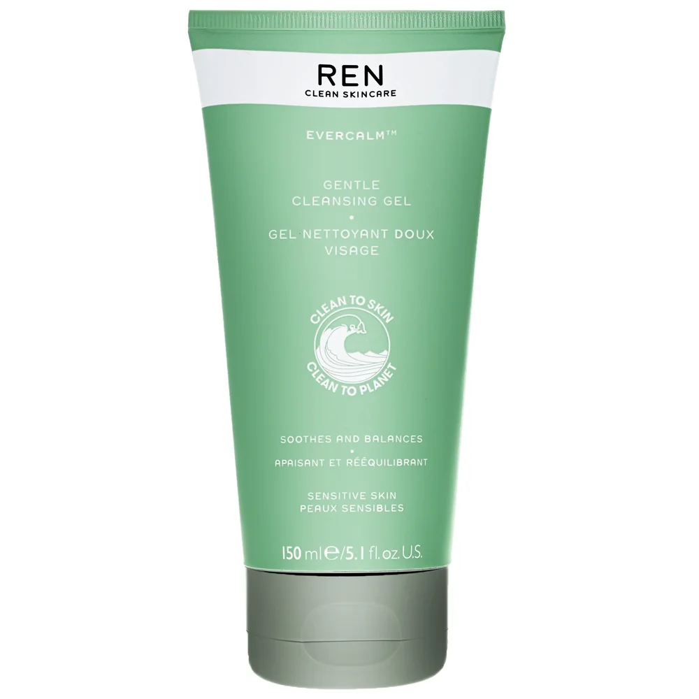 REN Clean Skincare Face Evercalm Gentle Cleansing Gel 150ml / 5.1 fl.oz. Image 1