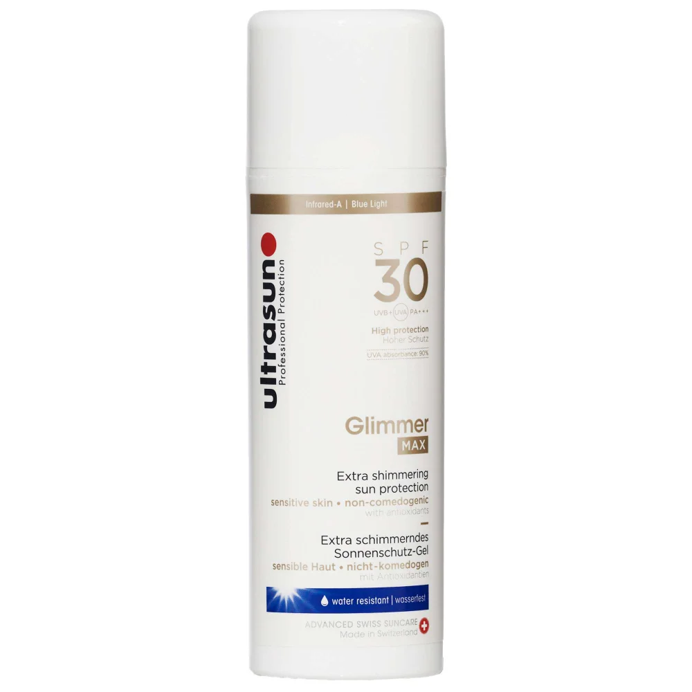 Ultrasun Body Glimmer MAX SPF30 150ml Image 1