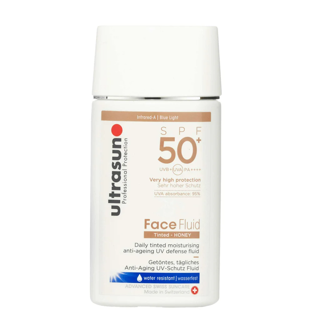 Ultrasun Tinted Honey Fluid SPF50+ 40ml Image 1