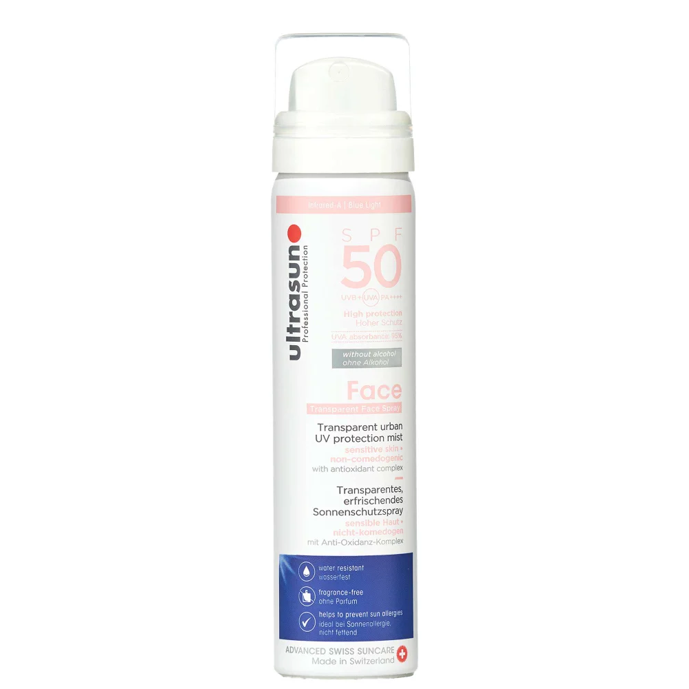 Ultrasun UV Face & Scalp Mist SPF50 75ml Image 1
