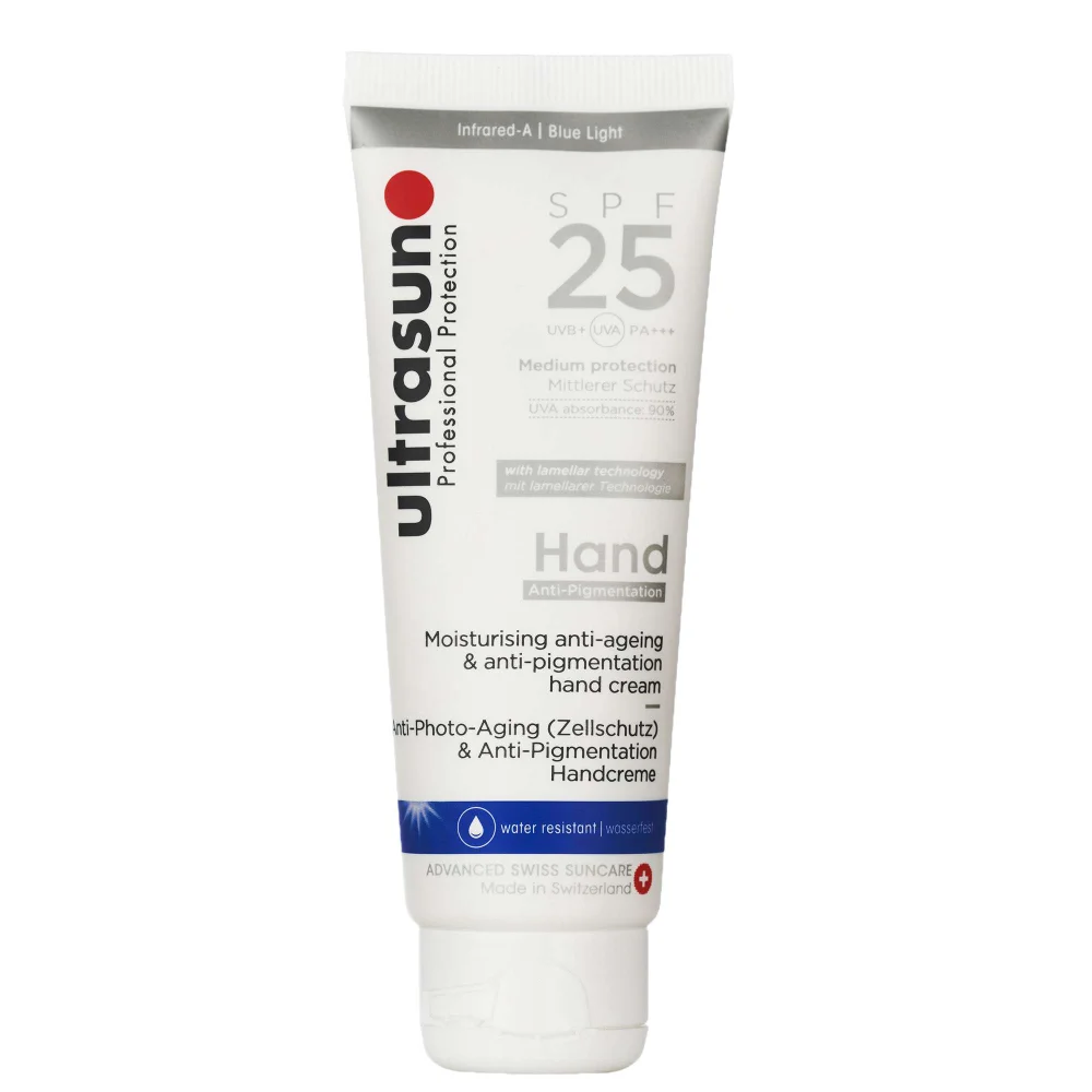 Ultrasun Body Anti-Ageing and Anti-Pigmentation Hand Cream SPF25 75ml Image 1