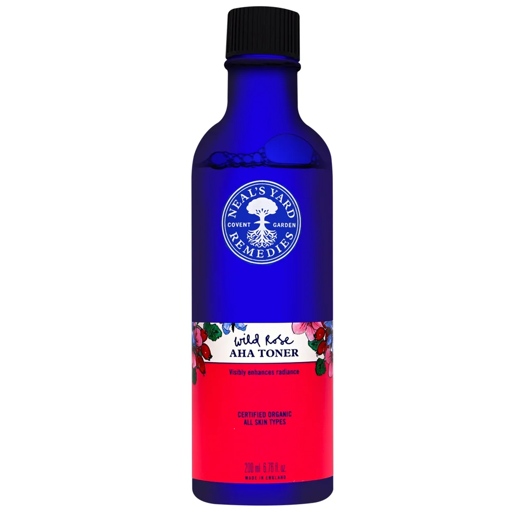 Neal's Yard Remedies Facial Toners & Mists Wild Rose AHA Toner 200ml Image 1