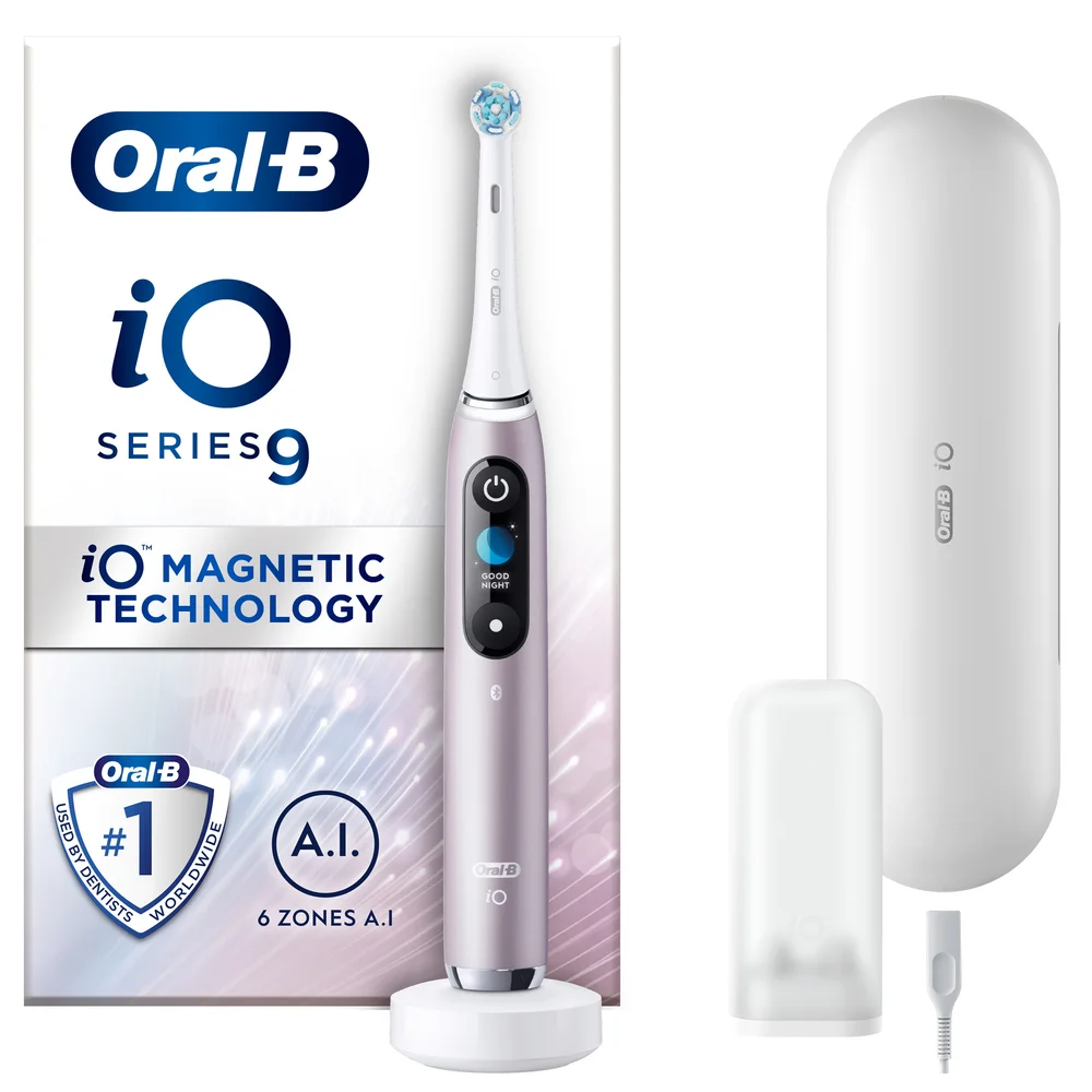 Oral-B iO 9 - Rose Quartz Electric Toothbrush Image 1