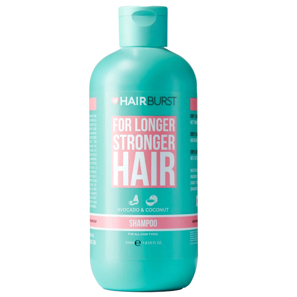 Hairburst For Longer Stronger Hair Shampoo 350ml Image 1