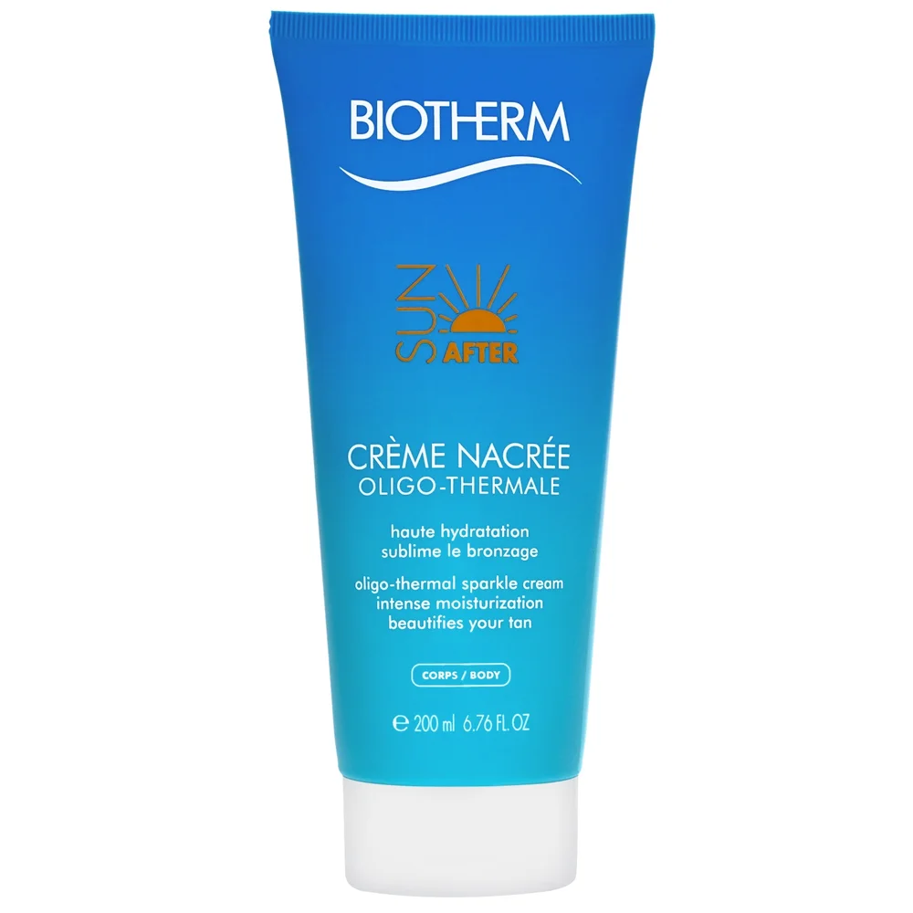 Biotherm Sun After Créme Nacrée Oligo-Thermal Sparkle Cream 200ml Image 1