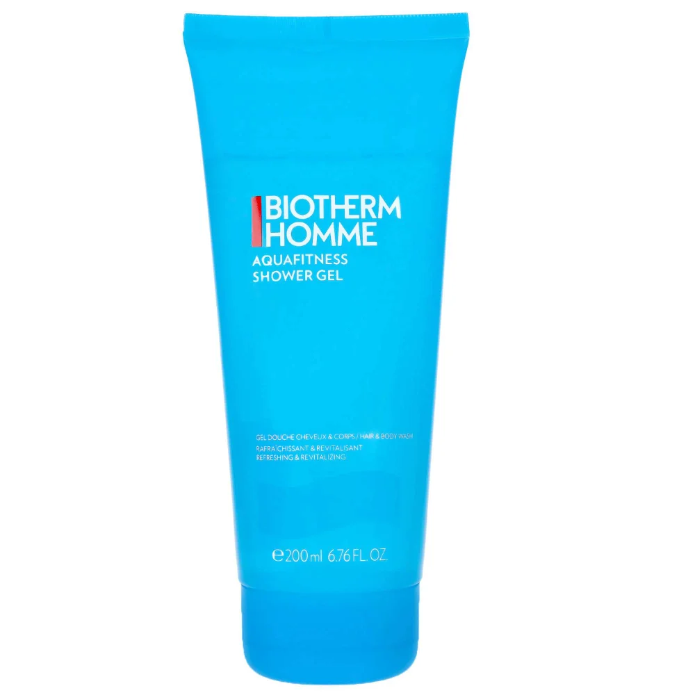 Biotherm Homme Aquafitness Instant Revitalizing Shower Gel for Body and Hair 200ml Image 1