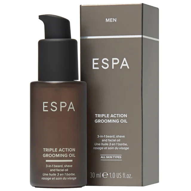 ESPA Mens Triple Action Grooming Oil 30ml