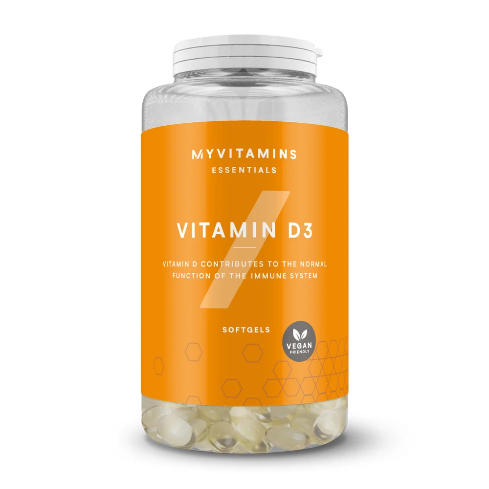 Myvitamins Wellbeing Vegan Vitamin D Softgels x 60 Image 1