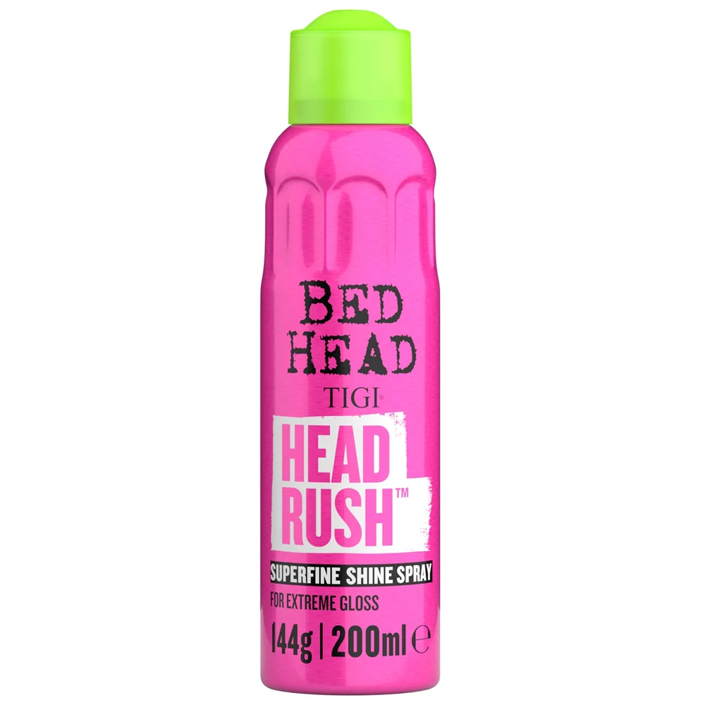 TIGI Bed Head Styling Headrush Shine Spray for Extreme Gloss 200ml Image 1
