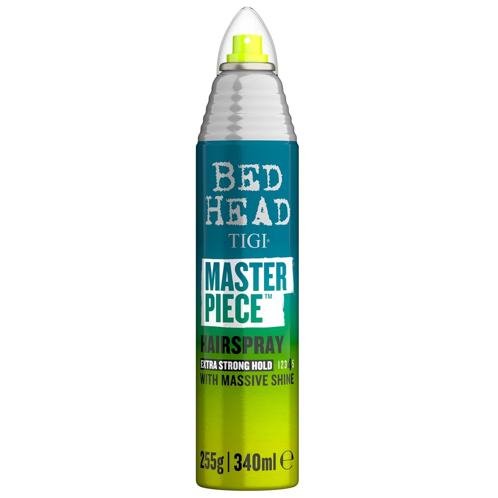 TIGI Bed Head Styling Masterpiece Shiny Hairspray for Strong Hold & Shine 340ml Image 1