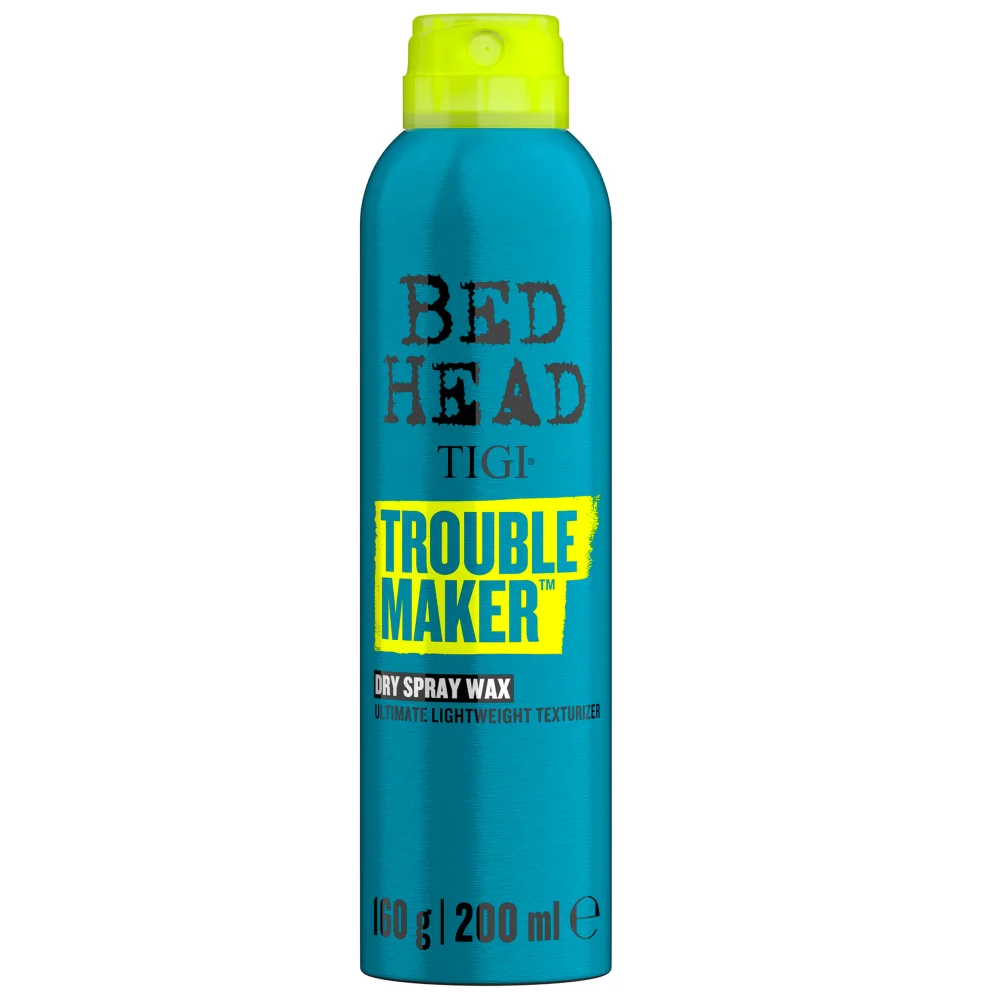 TIGI Bed Head Trouble Maker Dry Spray Wax Texture Finishing Spray 200ml Image 1