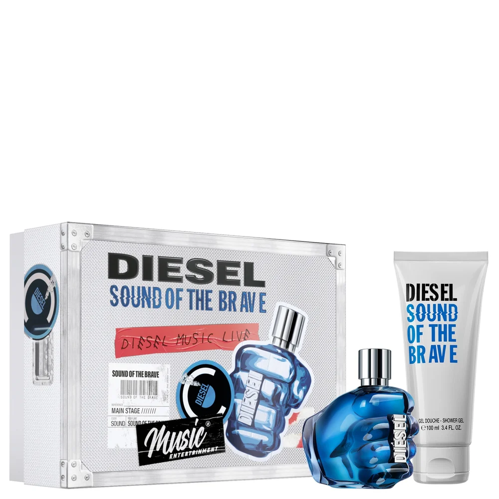 Diesel Sound of The Brave Eau de Toilette Spray 50ml Gift Set Image 1