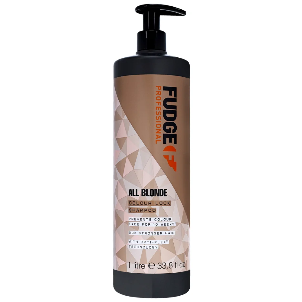 Fudge Professional Shampoo All Blonde Colour Lock Shampoo 1000ml Image 1
