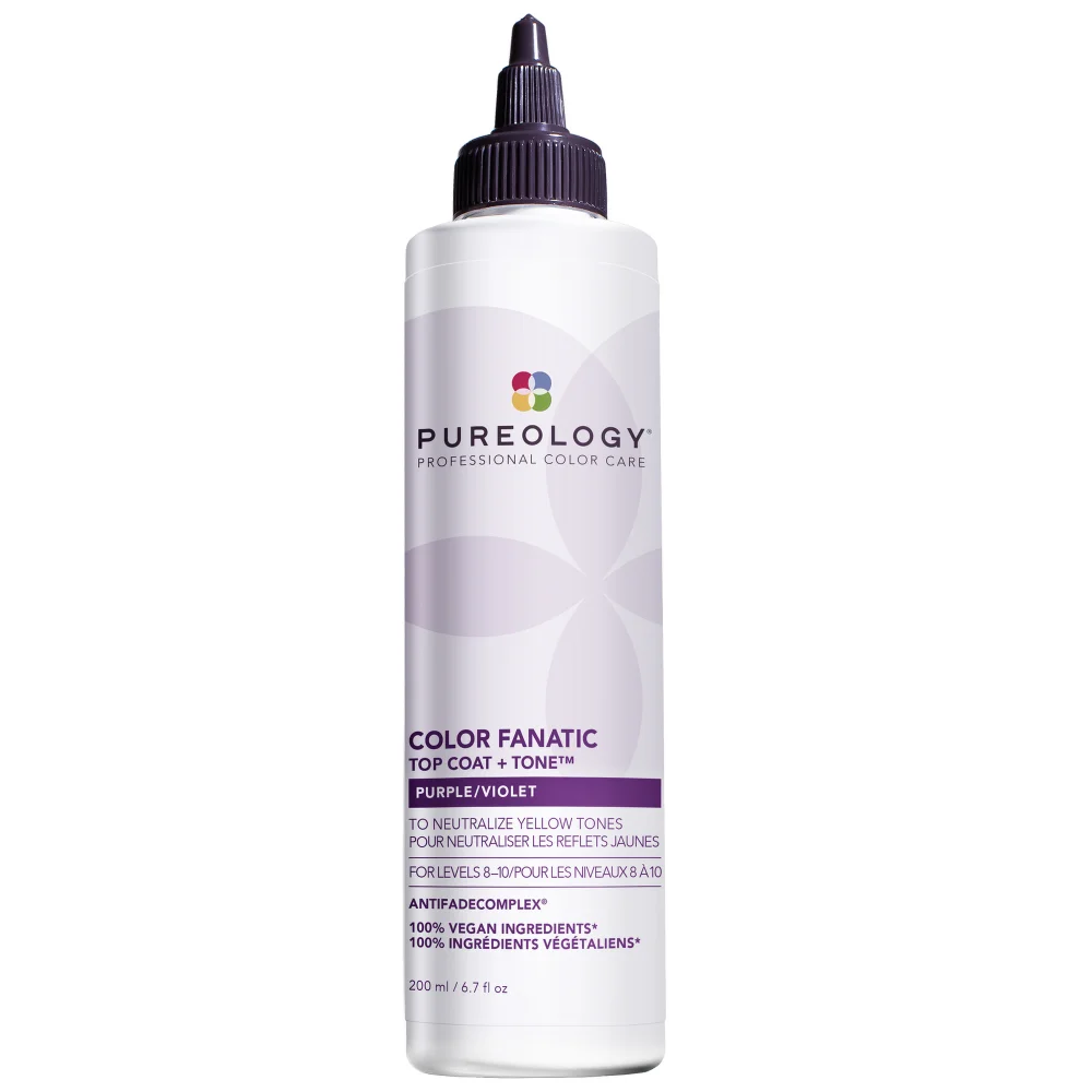 Pureology Color Fanatic Top Coat + Tone Purple 200ml Image 1