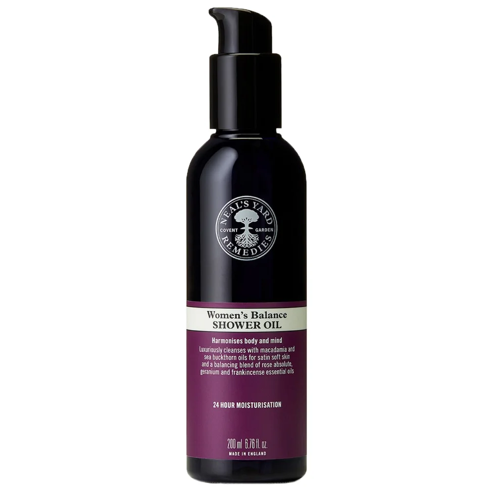 Neal's Yard Remedies Women's Balance Shower Oil 200ml Image 1