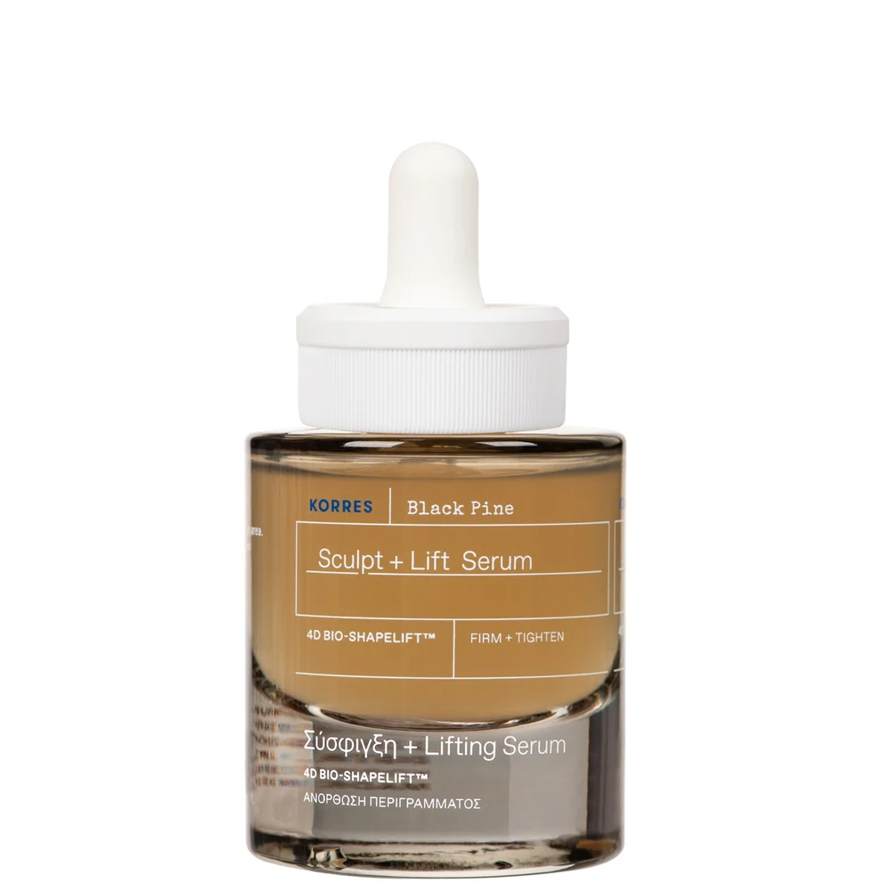 KORRES Face Care Black Pine 4D BioShapeLift Sculpt and Lift Serum 30ml Image 1