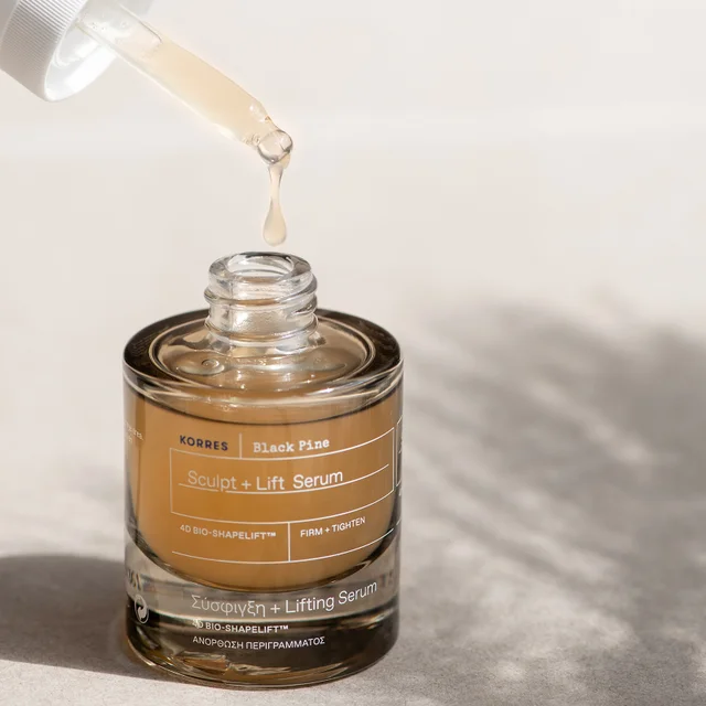 KORRES Black Pine 4D BioShapeLift Sculpt and Lift Serum 30ml