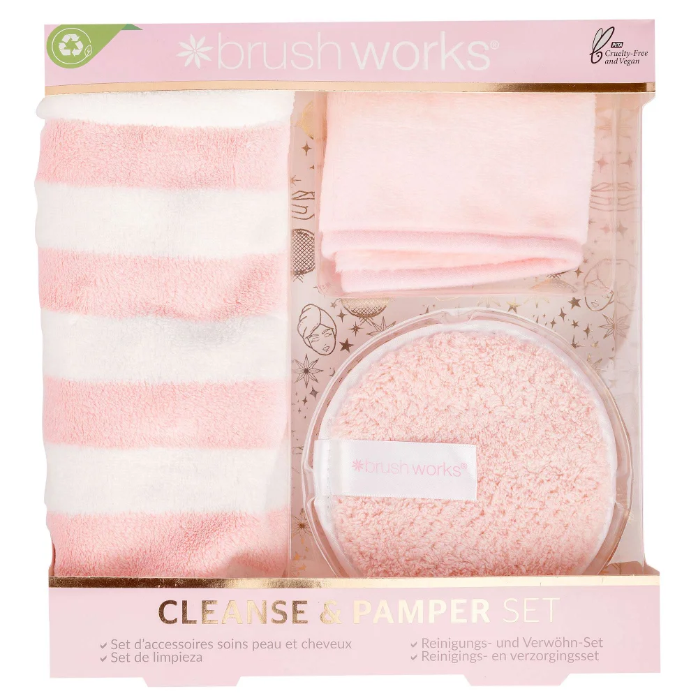 Brushworks Accessories Cleanse & Pamper Set Image 1