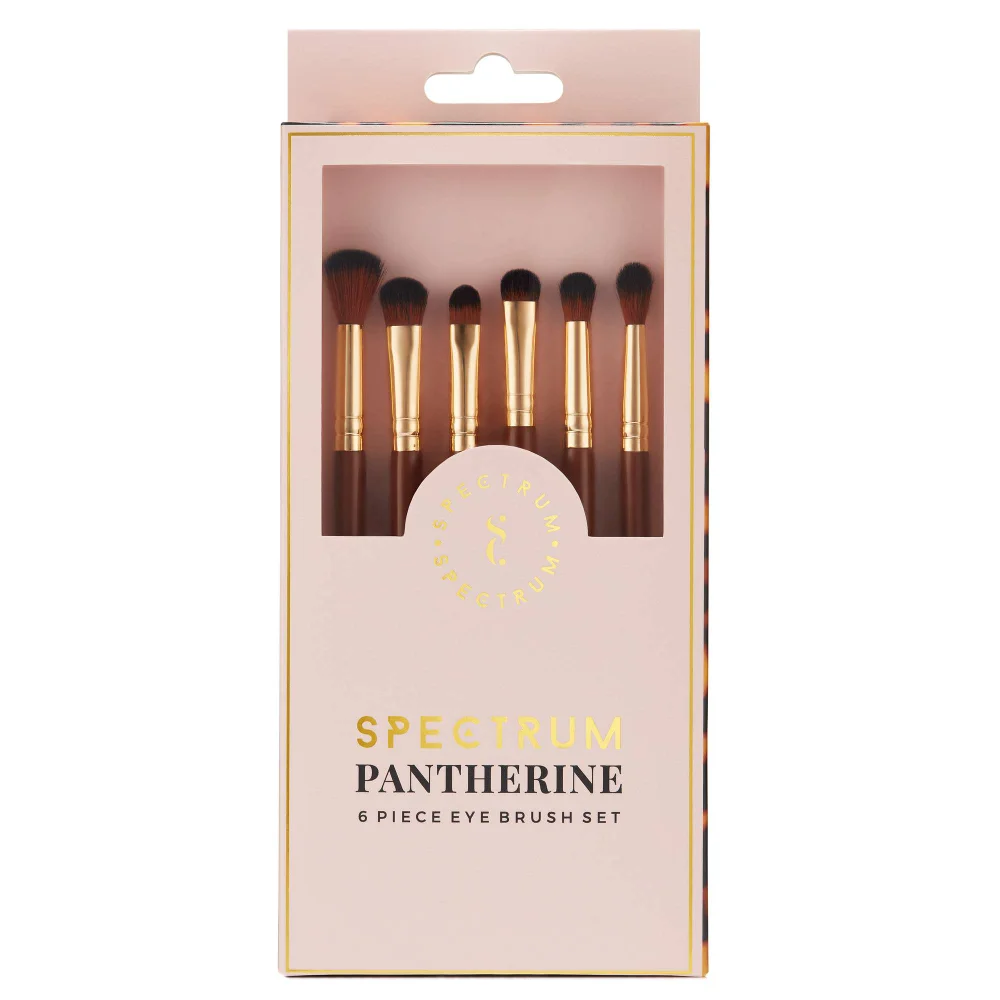 Spectrum Everyday Sets Pantherine 6 Piece Eye Brush Set Image 1