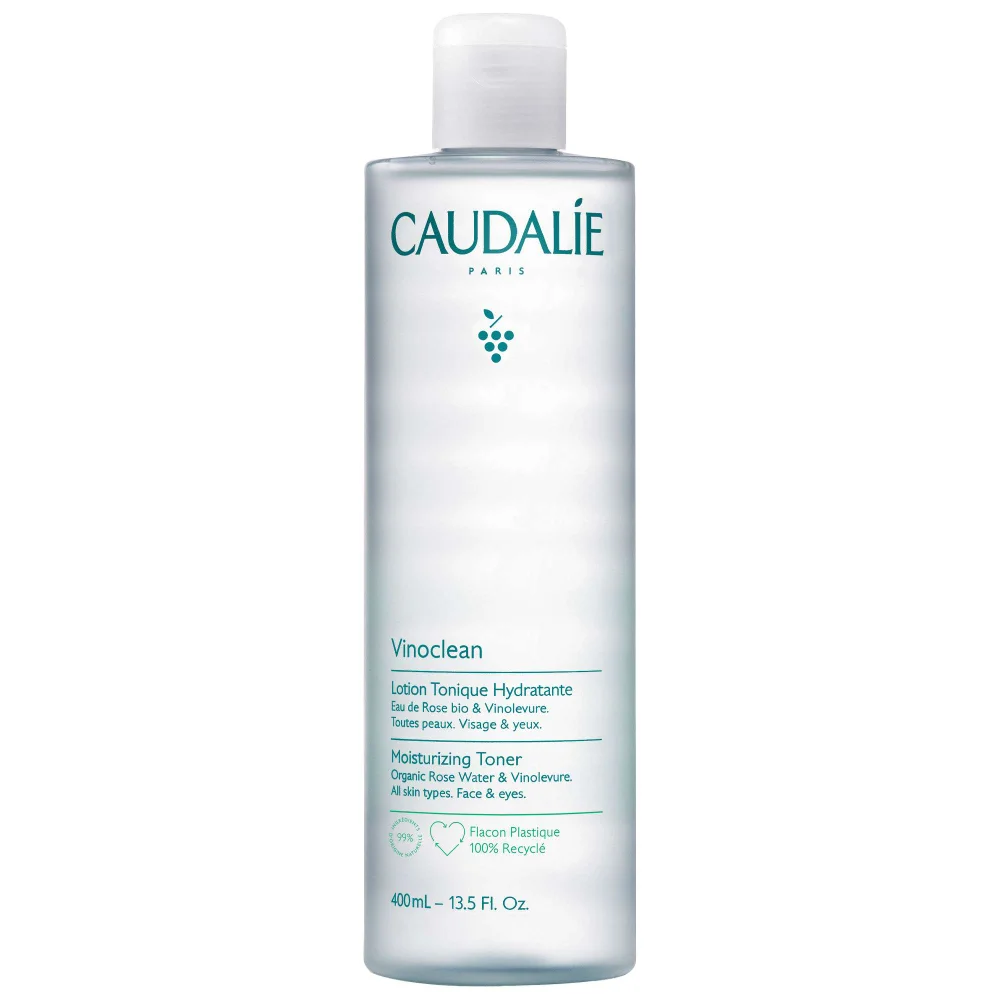 Caudalie Vinoclean Moisturising Toner with Rose Water 400ml (Worth £36) Image 1