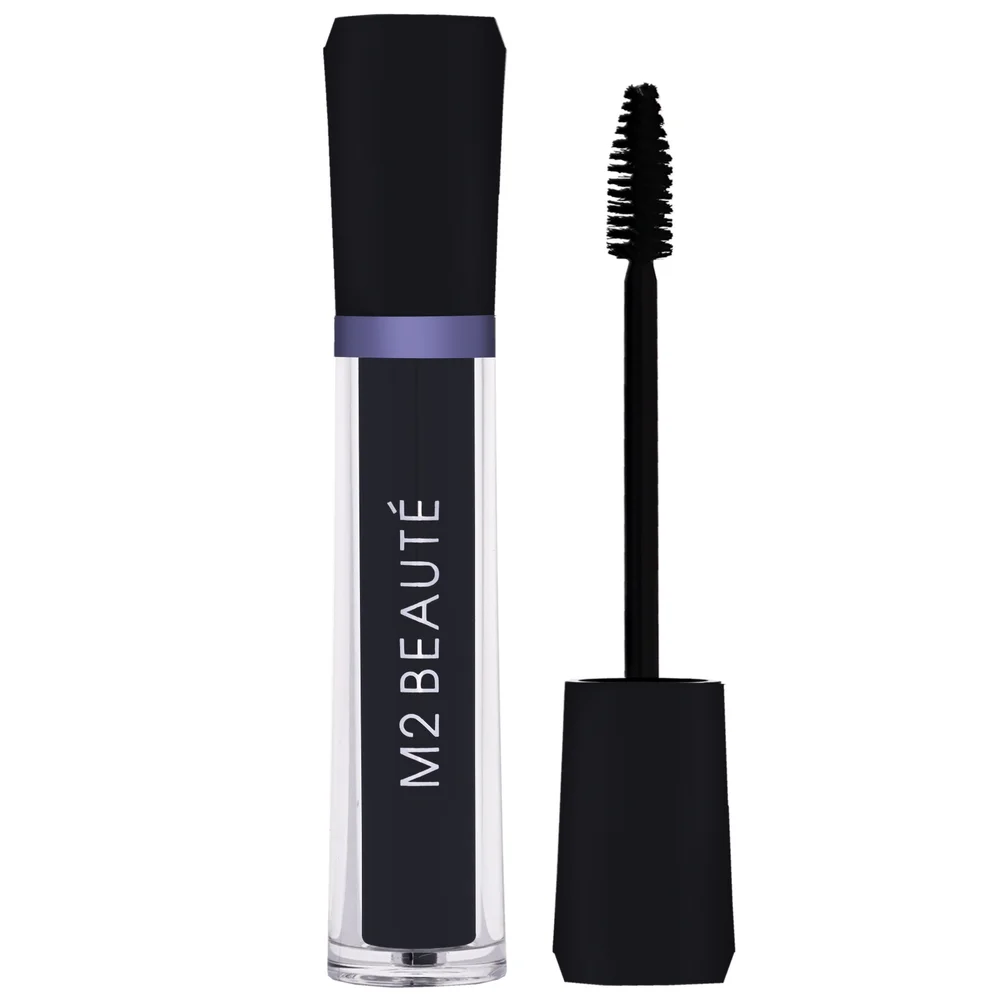 M2 Beauté Black Nano Mascara Nutrition & Natural Growth 6ml Image 1