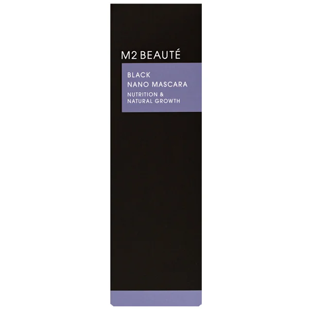 M2 Beauté Black Nano Mascara Nutrition & Natural Growth 6ml