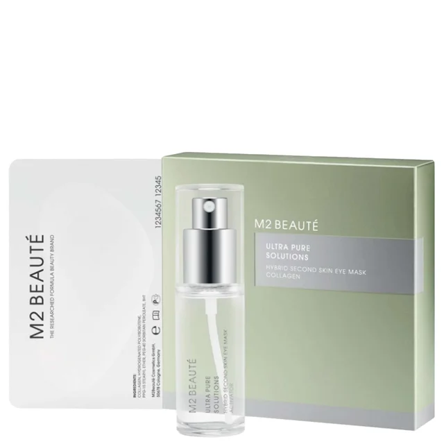 M2 Beauté Ultra Pure Solutions Hybrid Second Skin Eye Mask Collagen 30ml
