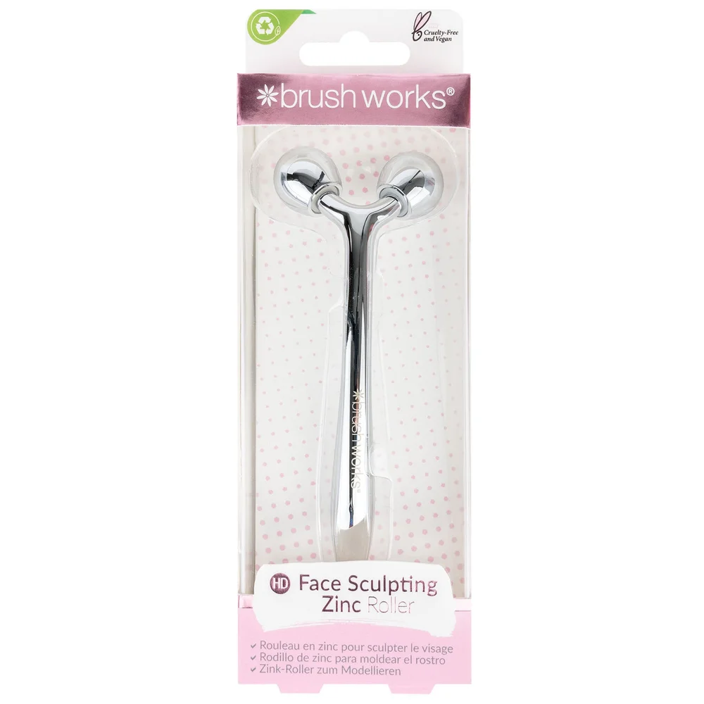 Brushworks Accessories Face Sculpting Zinc Roller Image 1