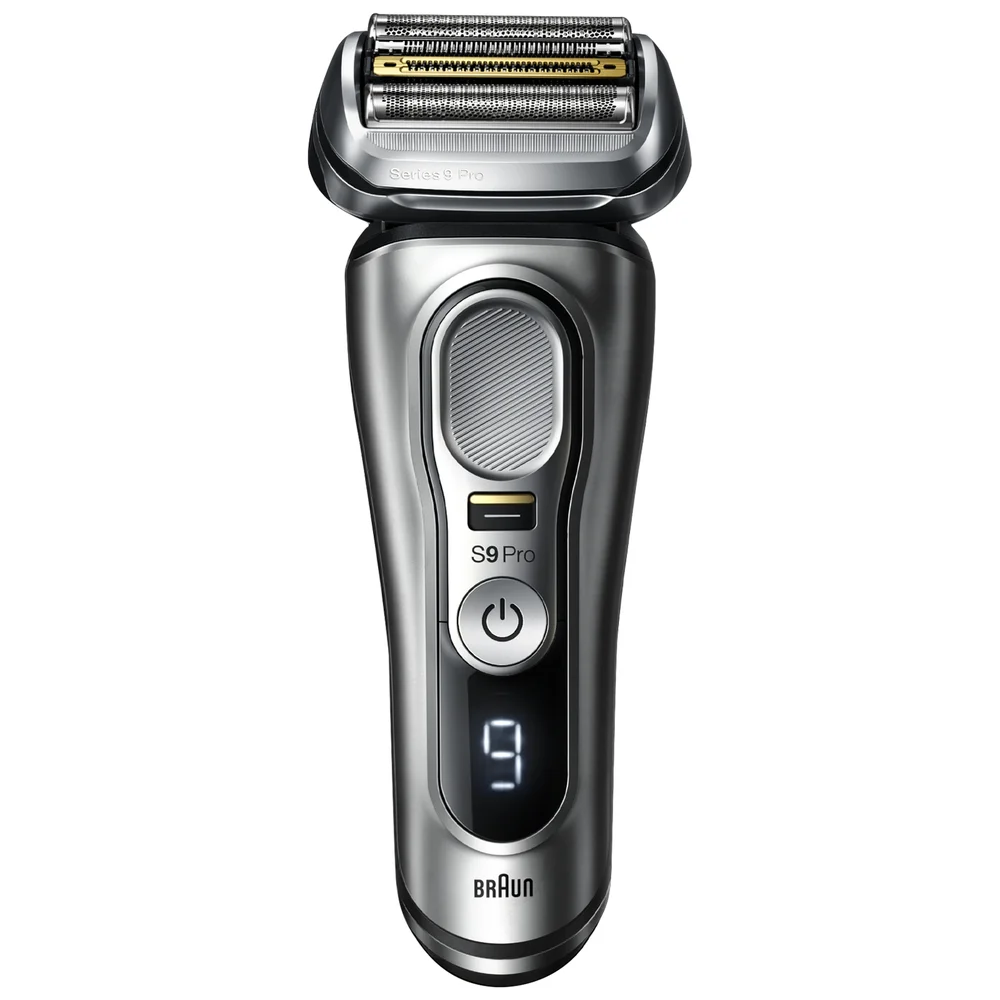 Braun Electric Shavers Series 9 Pro 9477cc Silver Shaver with Charging Case Image 1