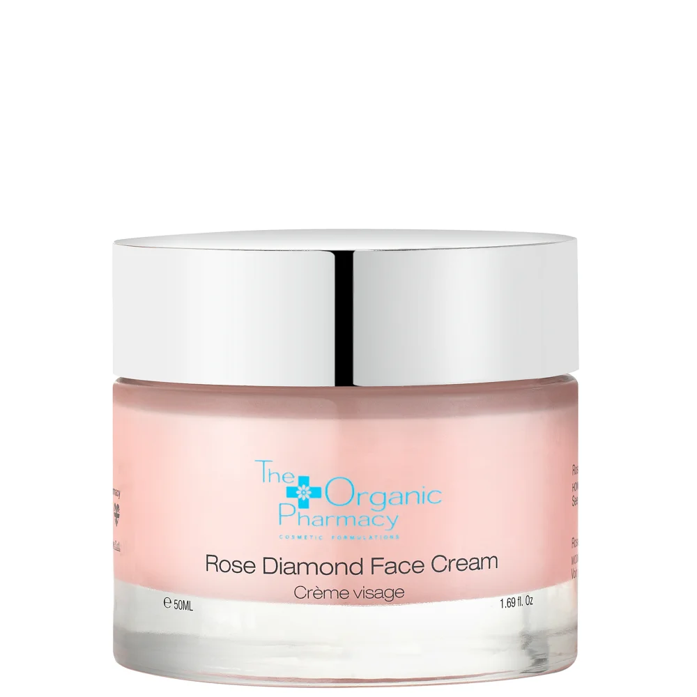 The Organic Pharmacy Moisturisers Rose Diamond Face Cream 50ml Image 1