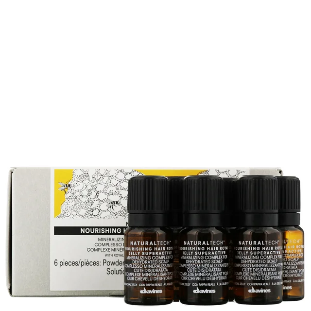 Davines NATURALTECH Nourishing Hair Royal Jelly Superactive 6 x 8ml