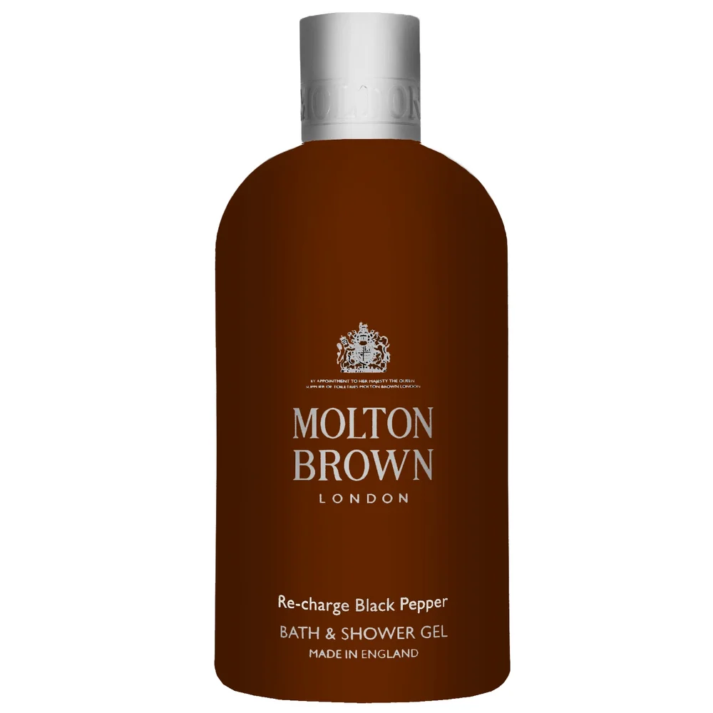 Molton Brown Re-Charge Black Pepper Bath & Shower Gel 300ml Image 1